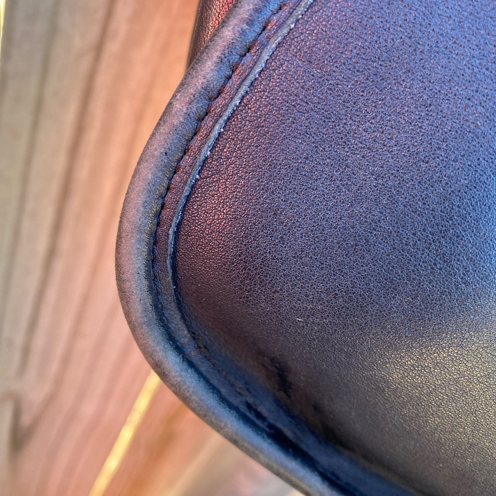 Vintage Coach Navy Janice Legacy Bag 9950 - Picture 6 of 10